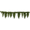 Vickerman G193636LED 9' X 19" Bangor Mixed Icicle Artificial Christmas Garland Warm White Led Lights