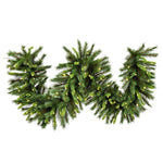 Vickerman G193615LED 9' X 14" Bangor Mixed Pine Artificial Christmas Garland Warm White Led Lights