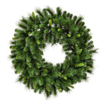 Vickerman G193730 30" Bangor Mixed Pine Artificial Christmas Wreath Unlit