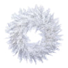 Vickerman G197260 60" Flocked Cedar Pine Artificial Christmas Wreath Unlit