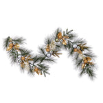 Vickerman G212612 6' X 16" Artificial Christmas Garland Unlit