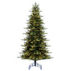Vickerman G221676LED 7.5' X 58" Vermont Fraser Fir Artificial Pre-Lit Christmas Tree Warm White Lights.