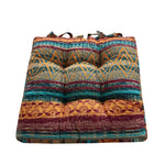 Greenland Home Fashions Southwest GL-1412FFCP-4 4-Piece Chair Pad Set Furniture Cushion, 18x18x2Inch