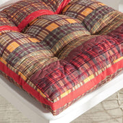 Durable Gold-Toned Dining Chair Cushion Set – 18