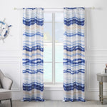Greenland Home Fashions  Crystal Cove GL-1801CWP Window Curtain Panel Pair, 42x84Inch
