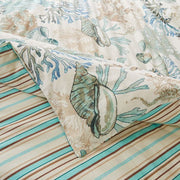 Greenland Home Fashions Atlantis GL-1810ADSK 3-Piece King/Cal King Duvet Cover Set, 108x92Inch