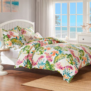 Greenland Home Fashions Tropics GL-2104ADST 2-Piece Twin Duvet Cover Set, 68x86Inch