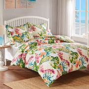 Greenland Home Fashions Tropics GL-2104ADST 2-Piece Twin Duvet Cover Set, 68x86Inch