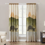 Greenland Home Fashions By the Lake Window Curtain Panel Pair, 42x84Inch