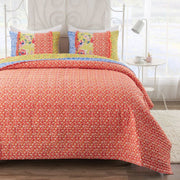 Greenland Home Fashions Skylar 3-Piece Calico Quilt Set