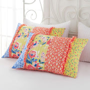Greenland Home Fashions Skylar GL-2202AMST 2-Piece Twin/XL Quilt Set, 68x88 Inch