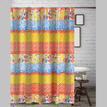 Greenland Home Fashions Skylar Shower Curtain Bath, 72x72Inch