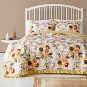 Greenland Home Fashions Somerset GL-2202BMST 2-Piece Twin/XL Quilt Set, 68x88 Inch