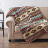 Red Rock Pattern Reversible Throw – 50x60 Polyester Quilt by Greenland