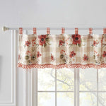 Greenland Home Fashions Wheatly GL-2205FWV Valance Window, 84x19Inch