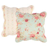 Greenland Home Fashions  Antique Rose GL-2210ADECP Dec. Pillow Set Pillow, 18x18Inch