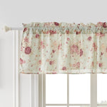 Greenland Home Fashions Antique Rose GL-2210AWV Window Valance, 84x19Inch