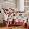 Greenland Home Fashions Oxford GL-2305AMST 2-Piece Twin/XL Quilt Set, 68x88 Inch