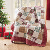 Reversible Oxford Red Cotton Throw by Greenland Home Fashions, 50x60 Inches