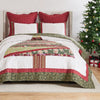 Greenland Home Fashions Christmas Tree 3-Piece Holiday Quilt Set