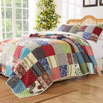 Greenland Home Fashions Renee Upcycle 3-Piece Multi Quilt Set