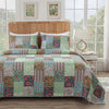Greenland Home Fashions Jasmin 3-Piece Quilt Set