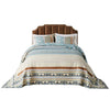 Greenland Home Fashions Thalia 3-Piece Blue Bedspread Set