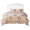 Greenland Home Fashions Pinwheel & Posey GL-2312CMST 2-Piece Twin/XL Quilt Set, 68x88 Inch
