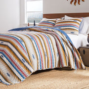Greenland Home Fashions Painted Desert GL-2402AMST 2-Piece Twin/XL Quilt Set, 68x88 Inch
