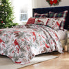 Greenland Home Fashions Cardinal Plaid 3-Piece Quilt Set