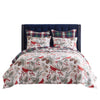 Greenland Home Fashions Cardinal Plaid GL-2404CMST 2-Piece Twin/XL Quilt Set, 68x88 Inch