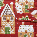 Holiday Furniture Protector Set – Gingerbread Print Sofa and Loveseat Covers