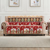 Greenland Home Fashions Gingerbread Lane Sofa Furniture Protector, 127x77Inch