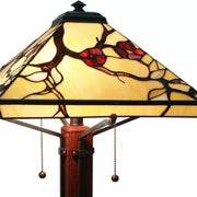 Lighting Mission Table Lamp – Tiffany Style Stained Glass with Bronze Finish