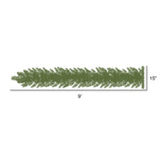 Vickerman G125525 9' Grand Teton Artificial Christmas Swag Garland Unlit