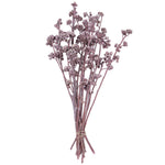 Vickerman H1RGM400 Natural Botanicals 13" X 1-3" Red Gum Branch Erika Frosted 14 Stems Per Unit