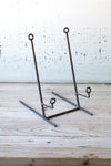 Hand-Forged Wire Easel Plate Stand – Decorative Holder by Kalalou