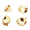 Vickerman H2CCPB999 2-3" Bleached Cacho Pod Bulk Bulk Case 60 Per Box Dried