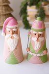 clay santa figurine