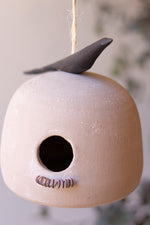 Handmade birdhouse decor