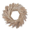 Vickerman H8CLW999 Natural Botanicals 17" Bleached Canna Leaf Wreath