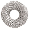Vickerman H6AST2538 25" Champagne Aster Triangle Bean Wreath Dried
