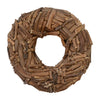 Vickerman H6BAN2000 20" Natural Banana Stick Cut Wreath Dried