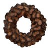 Vickerman H6BDM2000 20" Natural Badam Wreath Dried