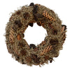 Vickerman H6MIX2000 20" Natural Mixed Wreath Dried