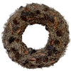 Vickerman H6MIX2500 25" Natural Mixed Wreath Dried