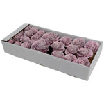 Vickerman H6SOL2026 2"- 6" Pink White Sola Rose Assorted 23 Per Window Box Dried