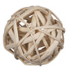 Vickerman H7KABL999 Natural Botanicals 4" Kambu Ball Bleached. Includes 25 Pieces Per Pack.