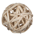 Vickerman H7KABL999 Natural Botanicals 4" Kambu Ball Bleached. Includes 25 Pieces Per Pack.