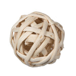 Vickerman H7KABS999 Natural Botanicals 2.4" Kambu Ball Bleached. Includes 50 Pieces Per Pack.